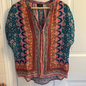 Tolani XS silk top